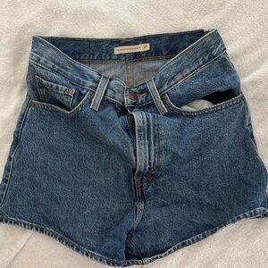 Levi's Classic Blue Jean Shorts